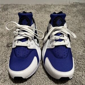 Nike Blue and White Sneakers